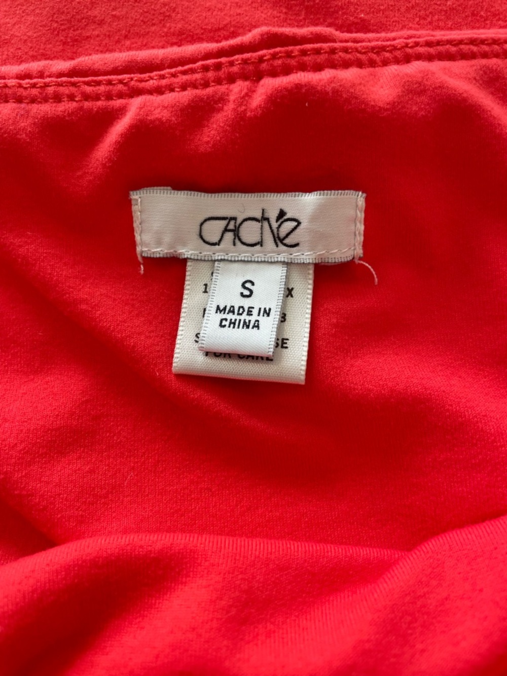 Cache Red Strapless Tube Top - Picture 2 of 4